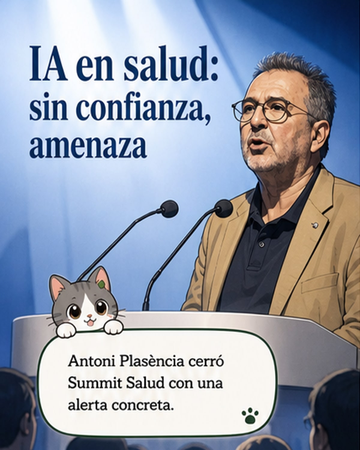Sin confianza, la IA en salud será una amenaza