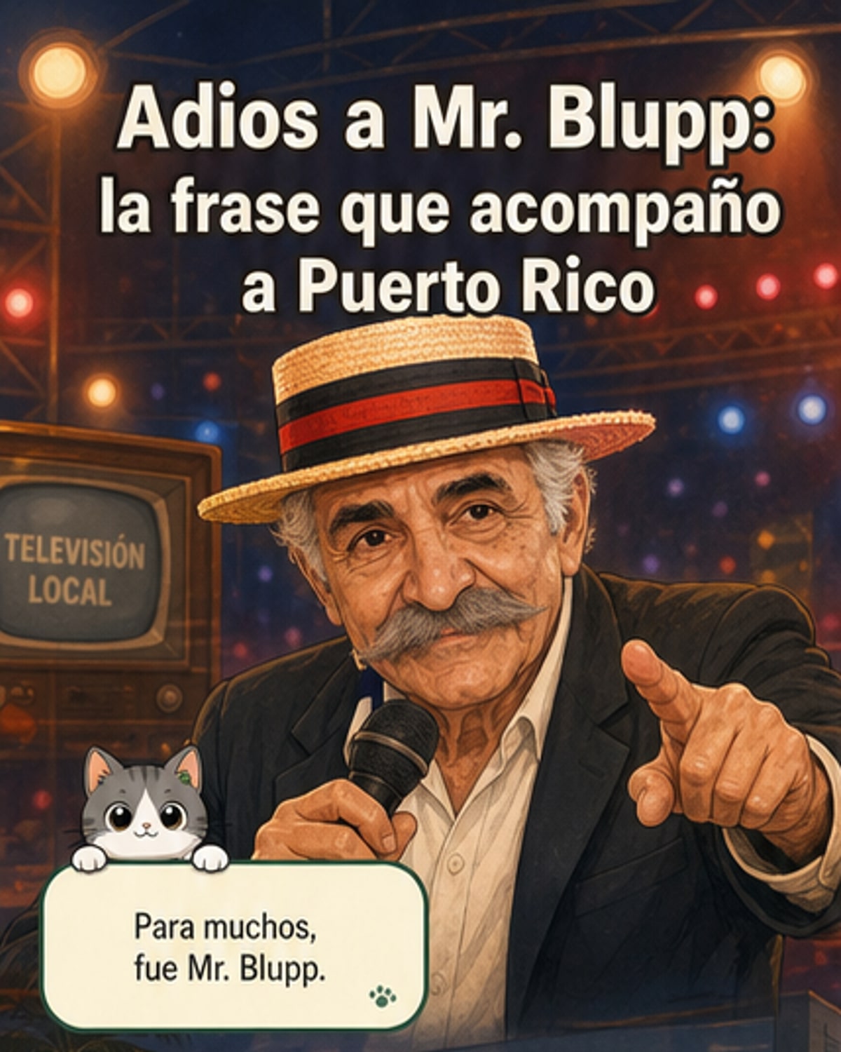 Murió Cristóbal Berríos, el eterno Mr. Blupp