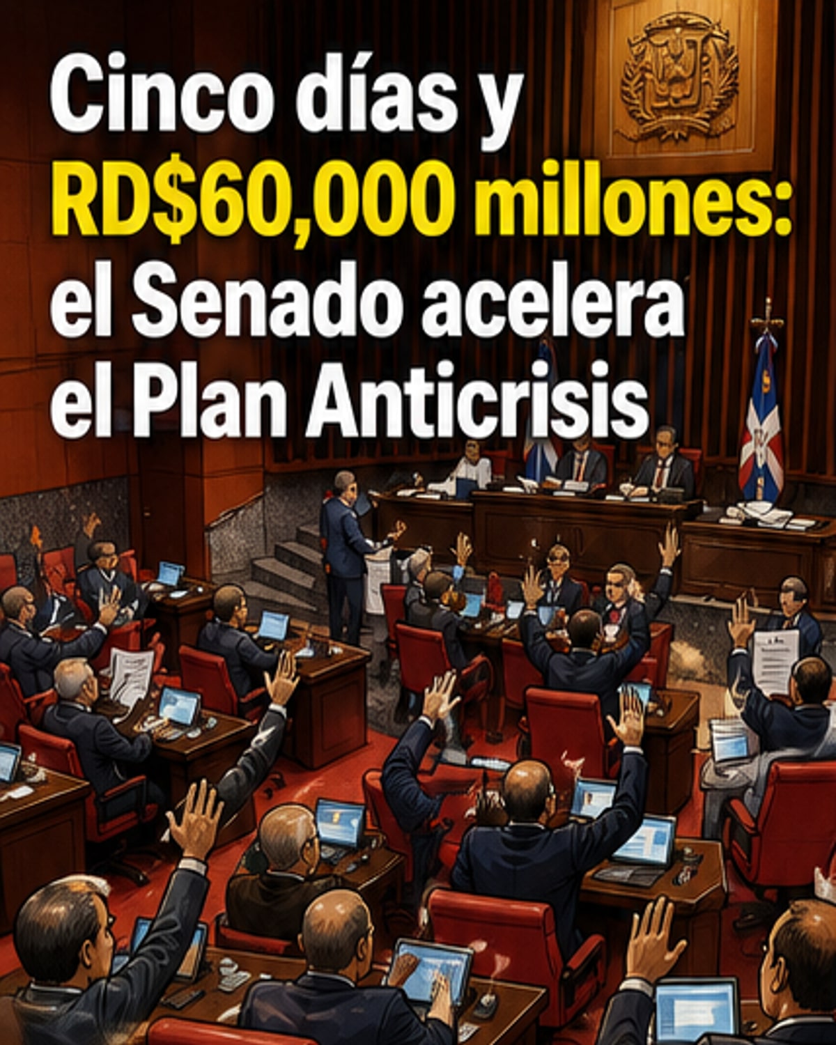 Senado aprueba reforma fiscal de emergencia