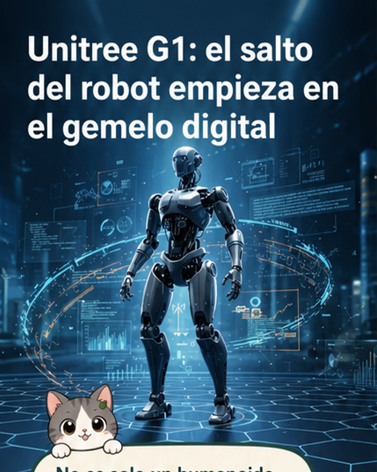 El gemelo digital del robot Unitree G1