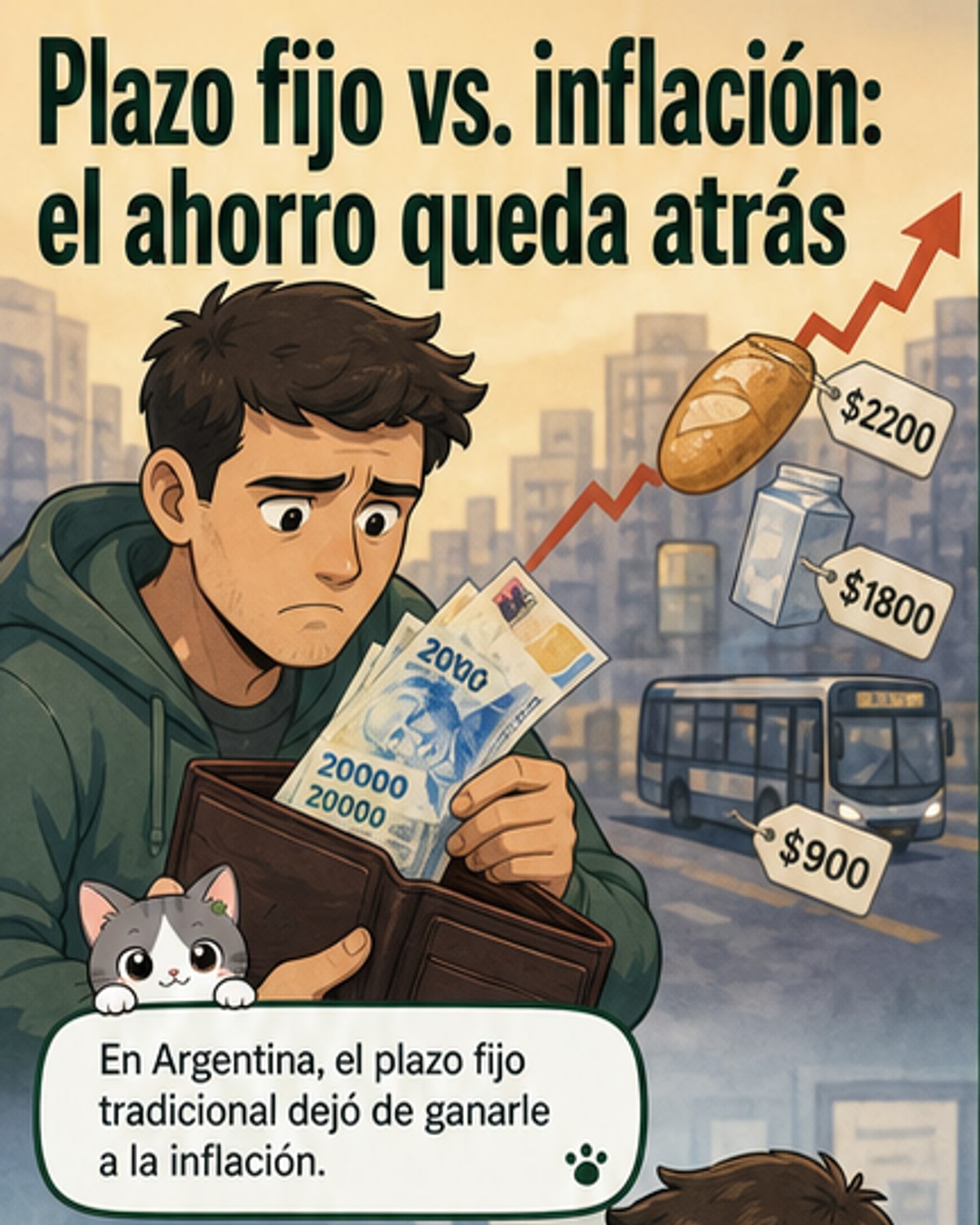 Plazos fijos no ganan a la inflación