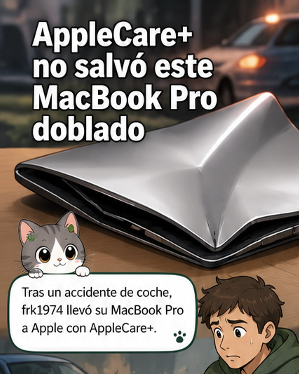 AppleCare+ no cubre este daño