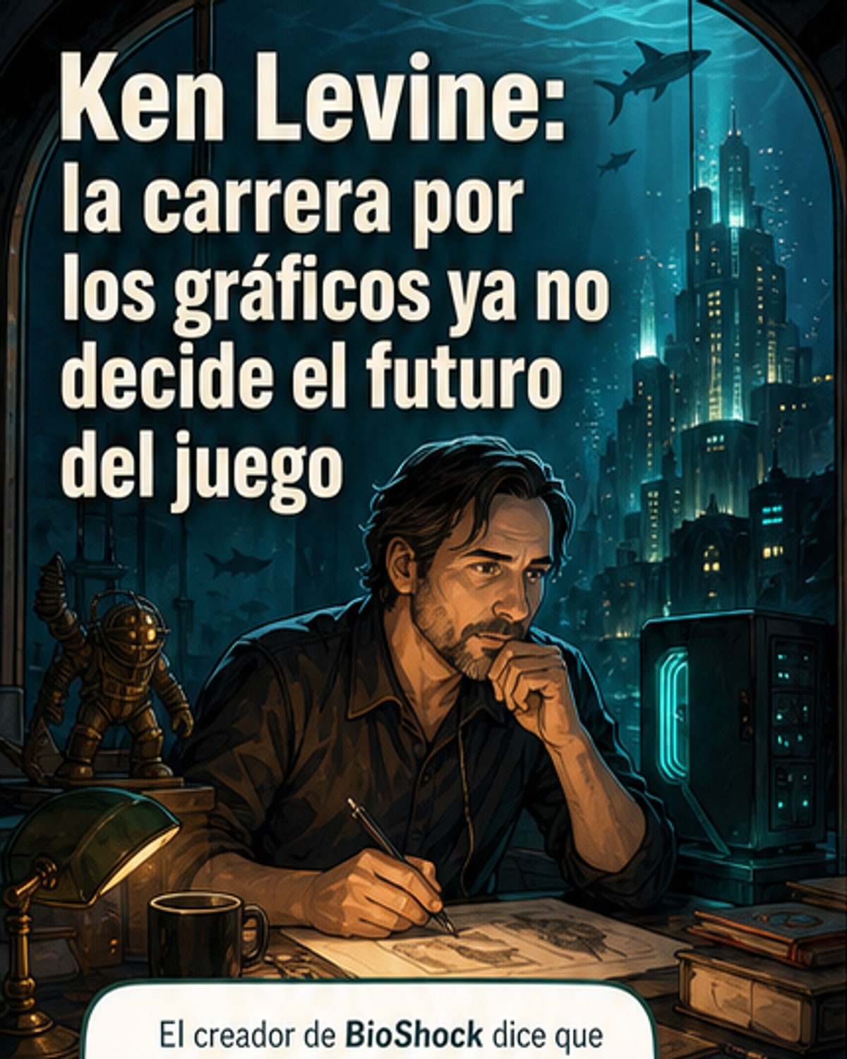 Ken Levine cuestiona avances en gráficos