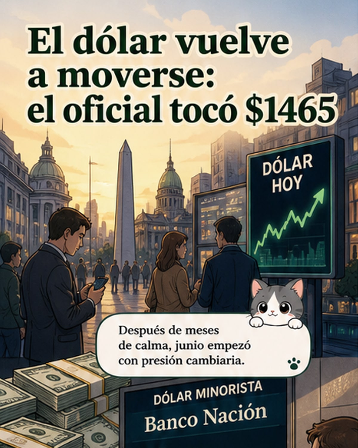 Dólar oficial alcanza máximo en cuatro meses