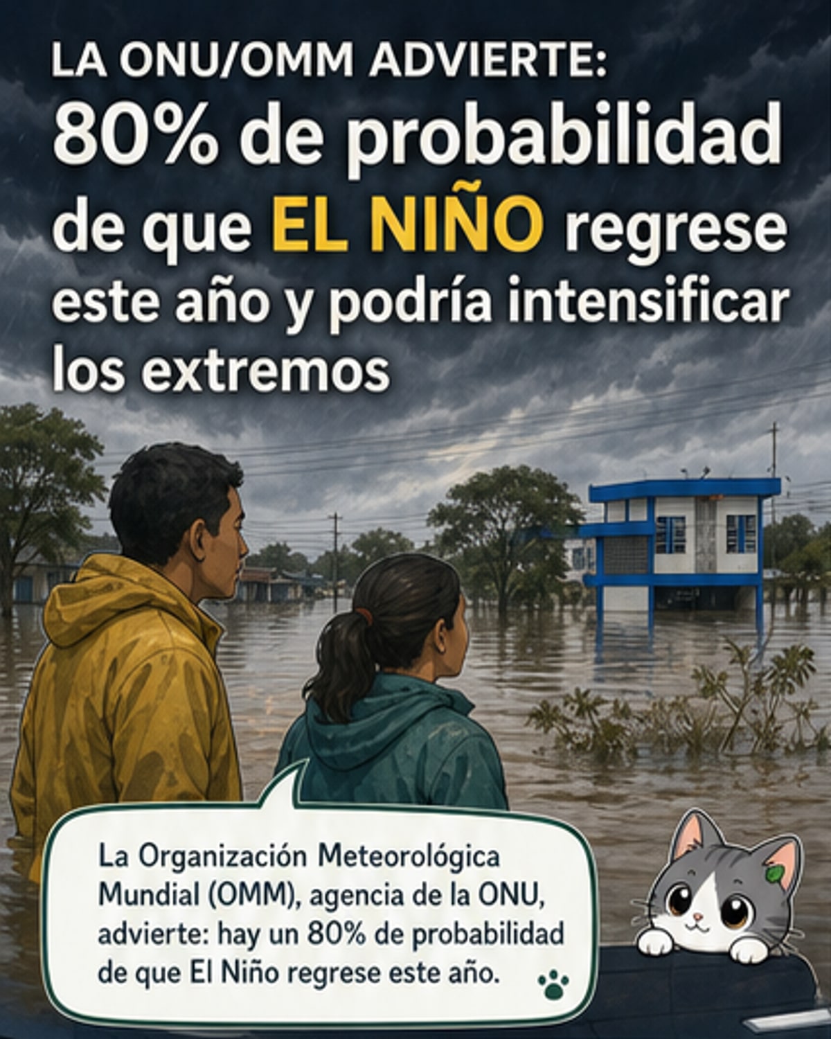 El Niño llega con 80% de probabilidad