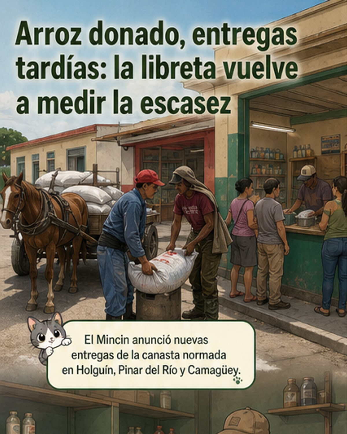 Productos básicos llegan con retraso a tres provincias