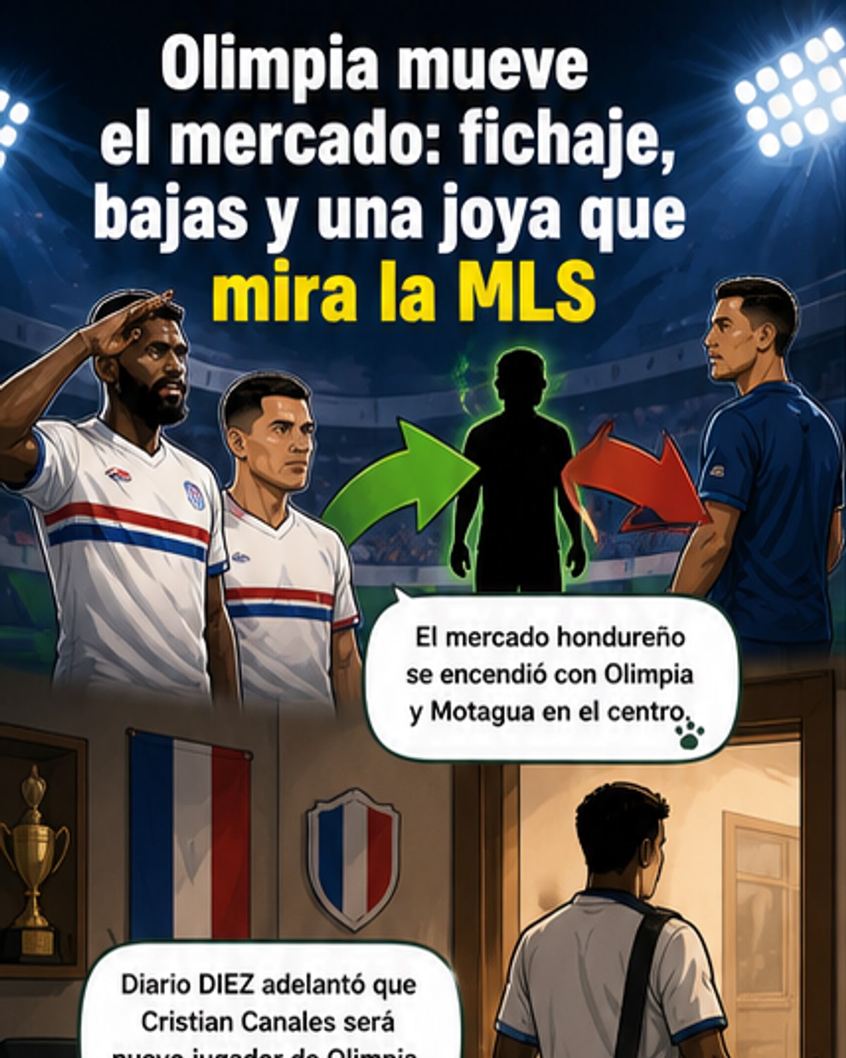 Olimpia refuerza equipo tras fracaso en Clausura