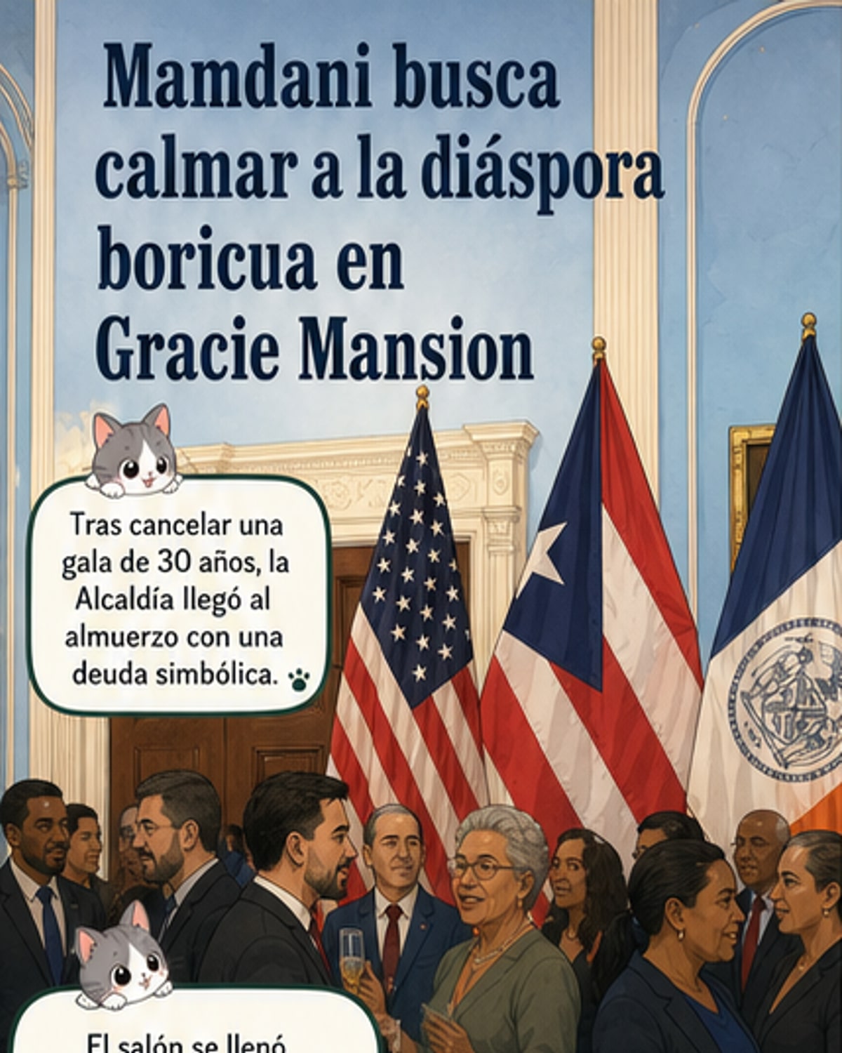 Mamdani celebra vínculo boricua en NY