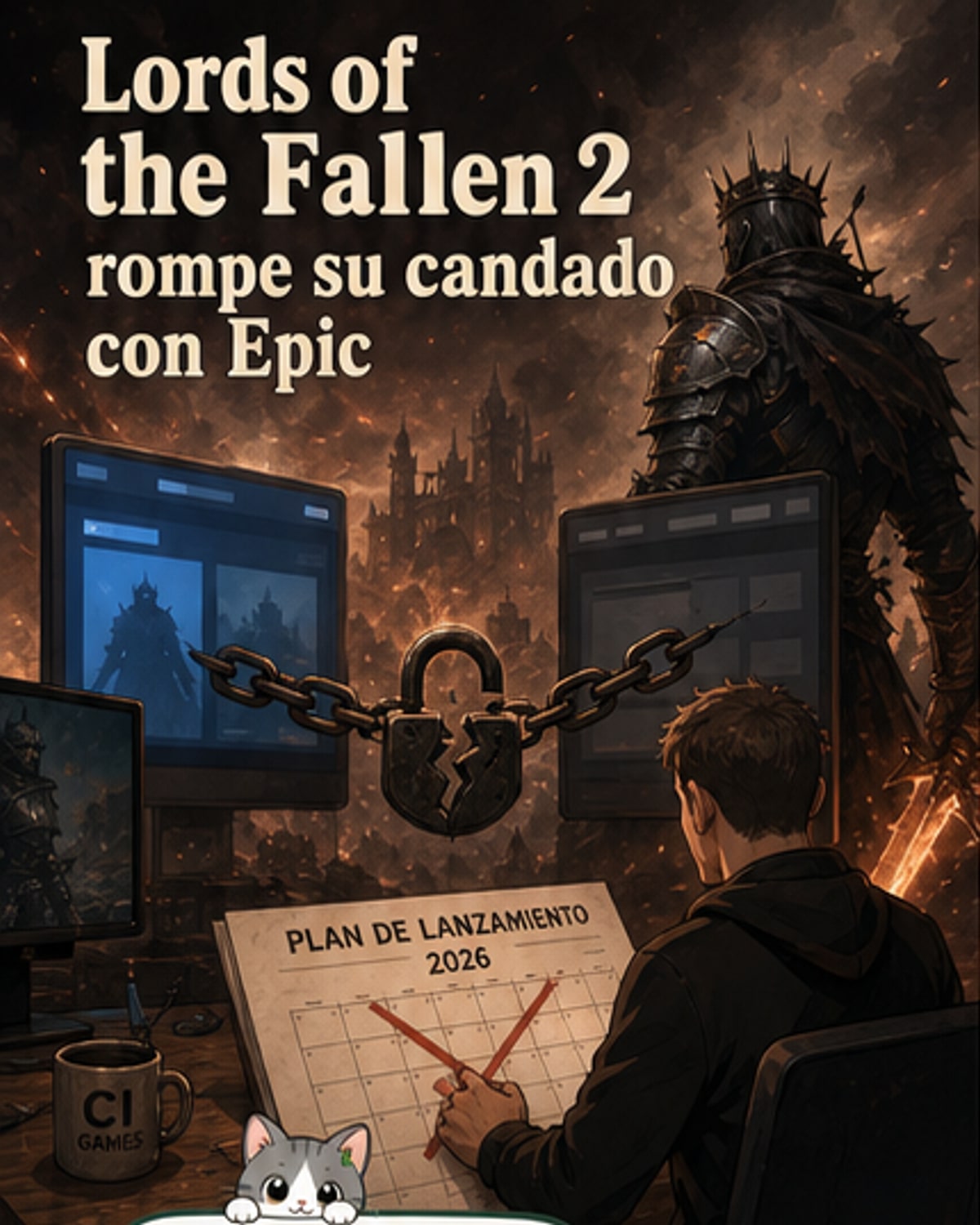 Lords of the Fallen 2 rompe con Epic
