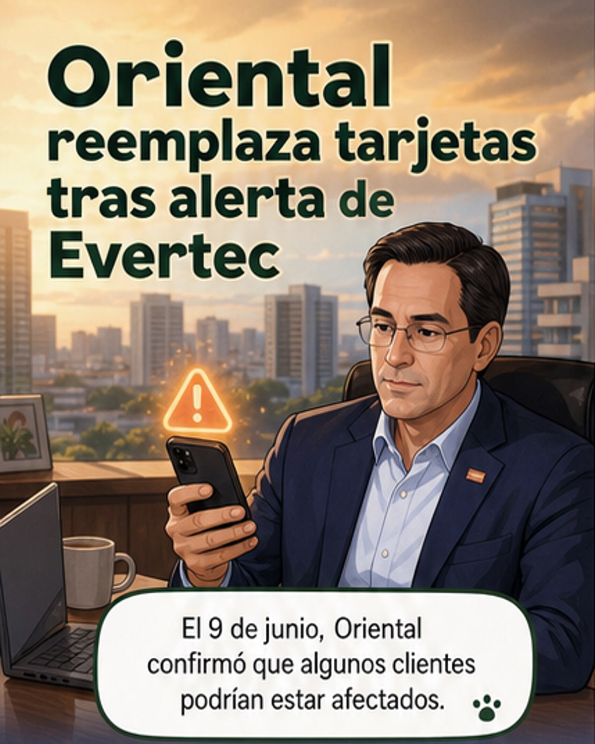 Oriental reemplaza tarjetas por fuga en Evertec