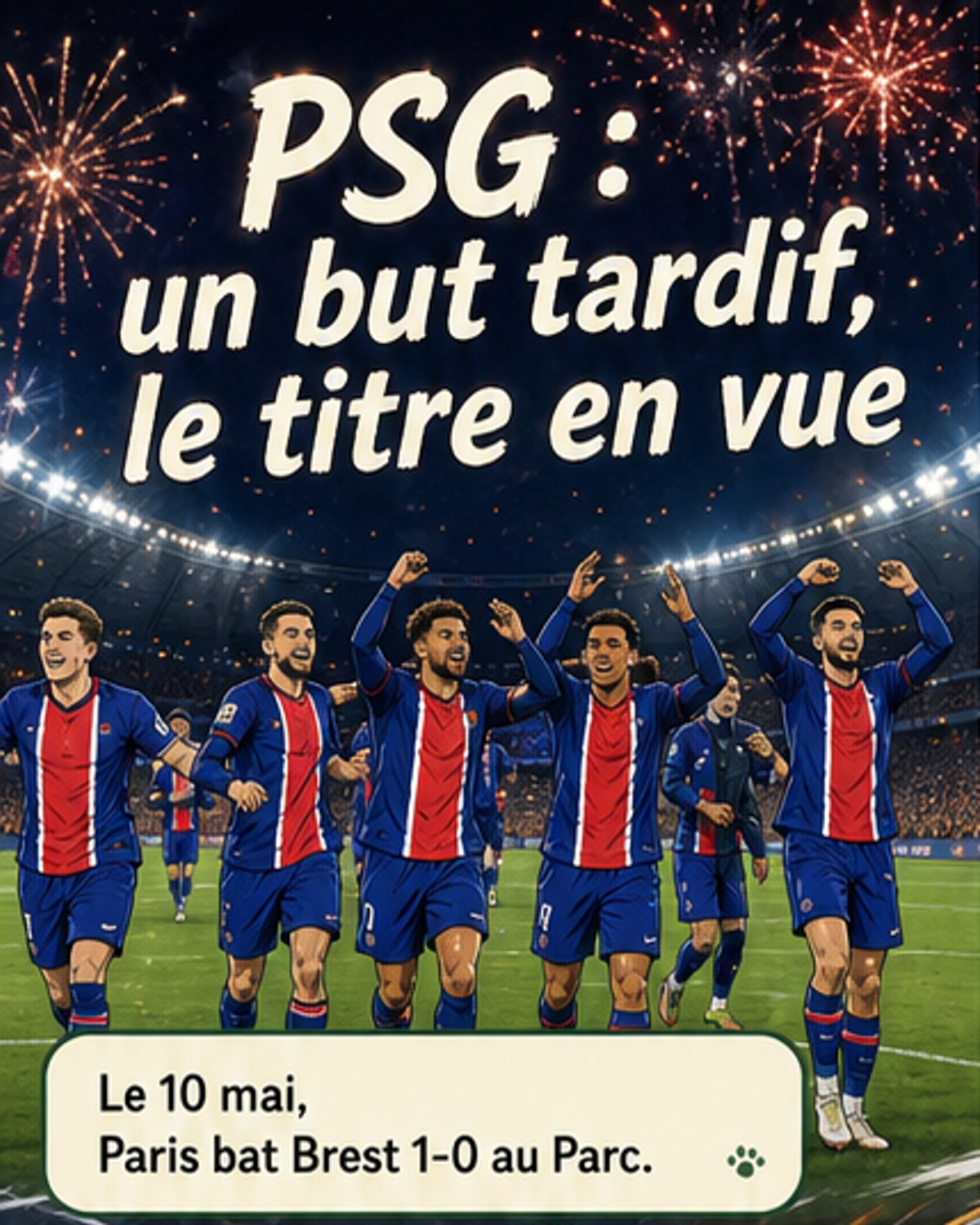 PSG tout proche du titre