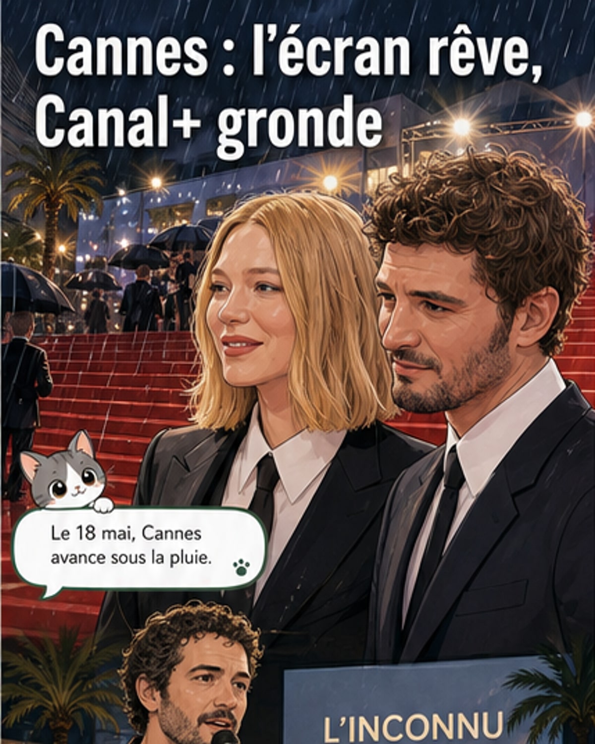 Seydoux et Schneider se transforment à Cannes