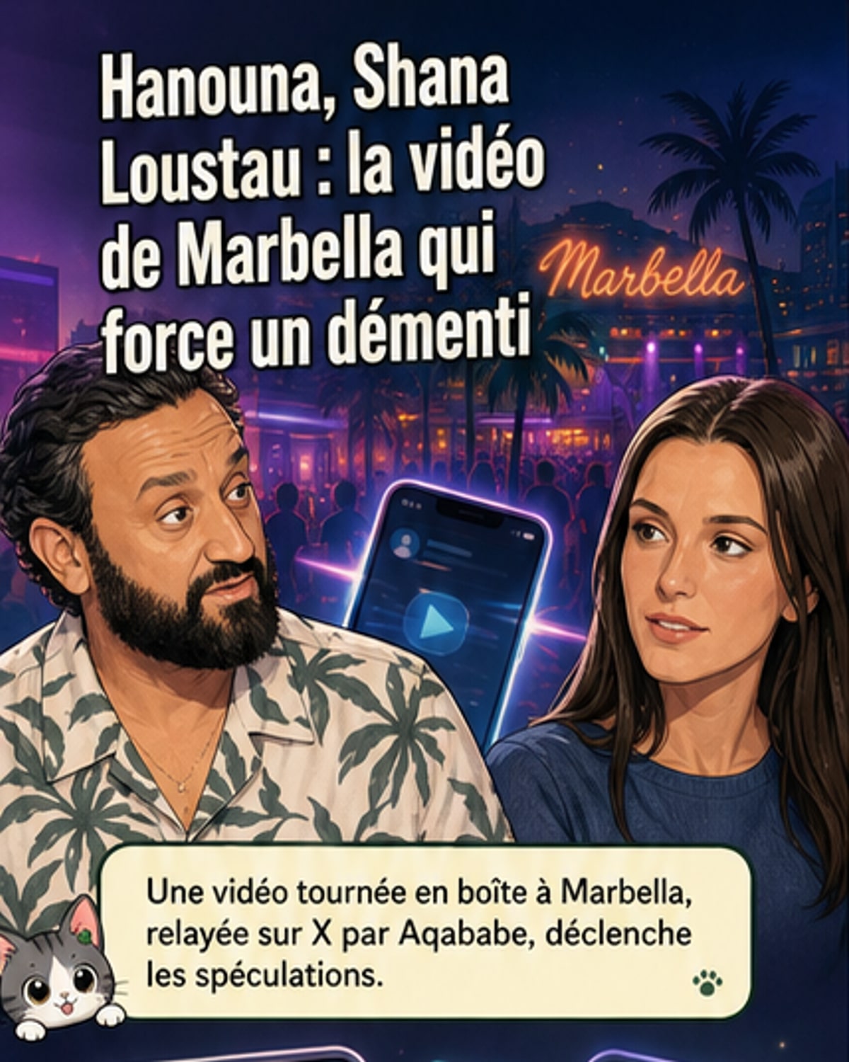 « C’est une amie, malheureusement »