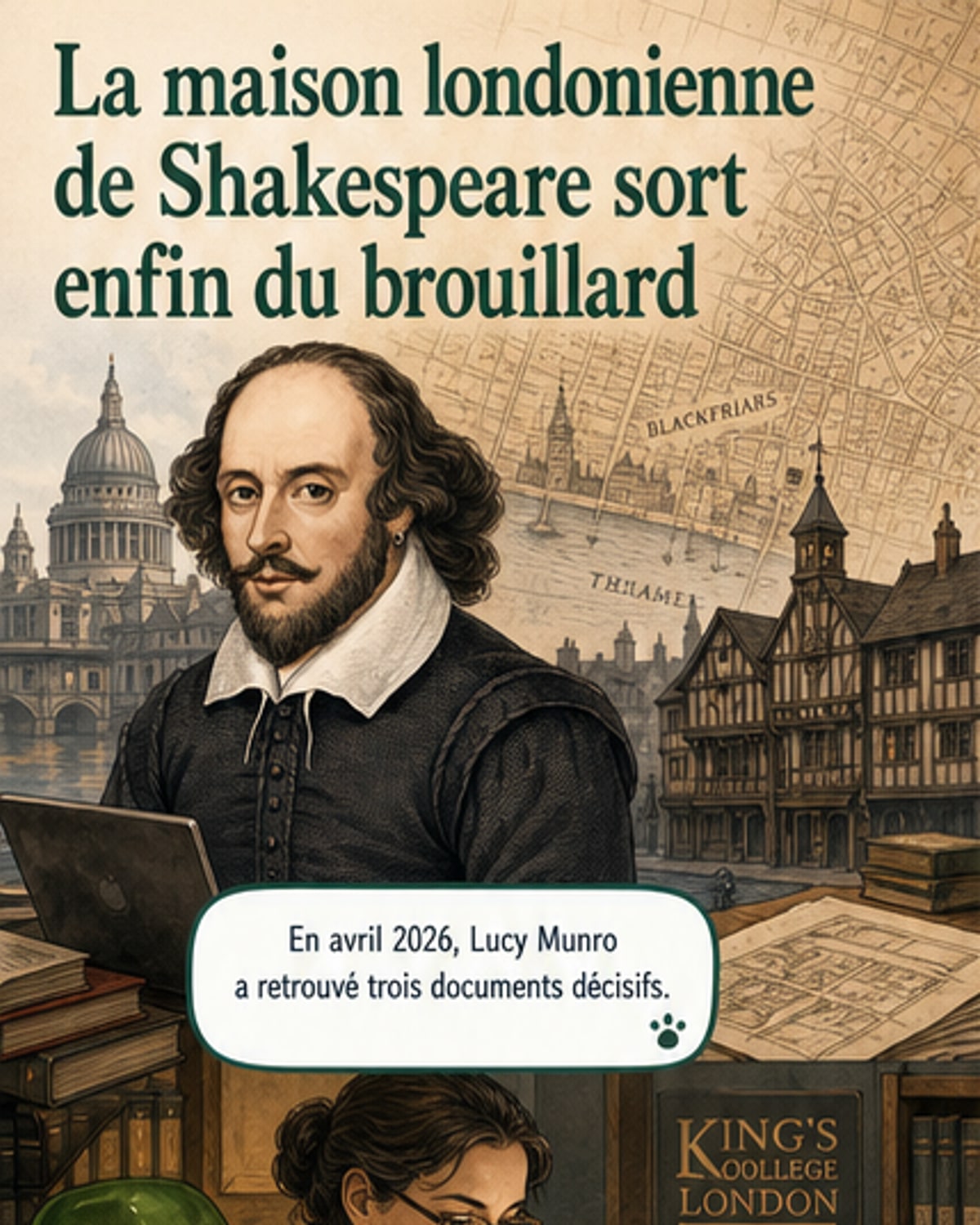Un mystère vieux de 350 ans sur Shakespeare résolu