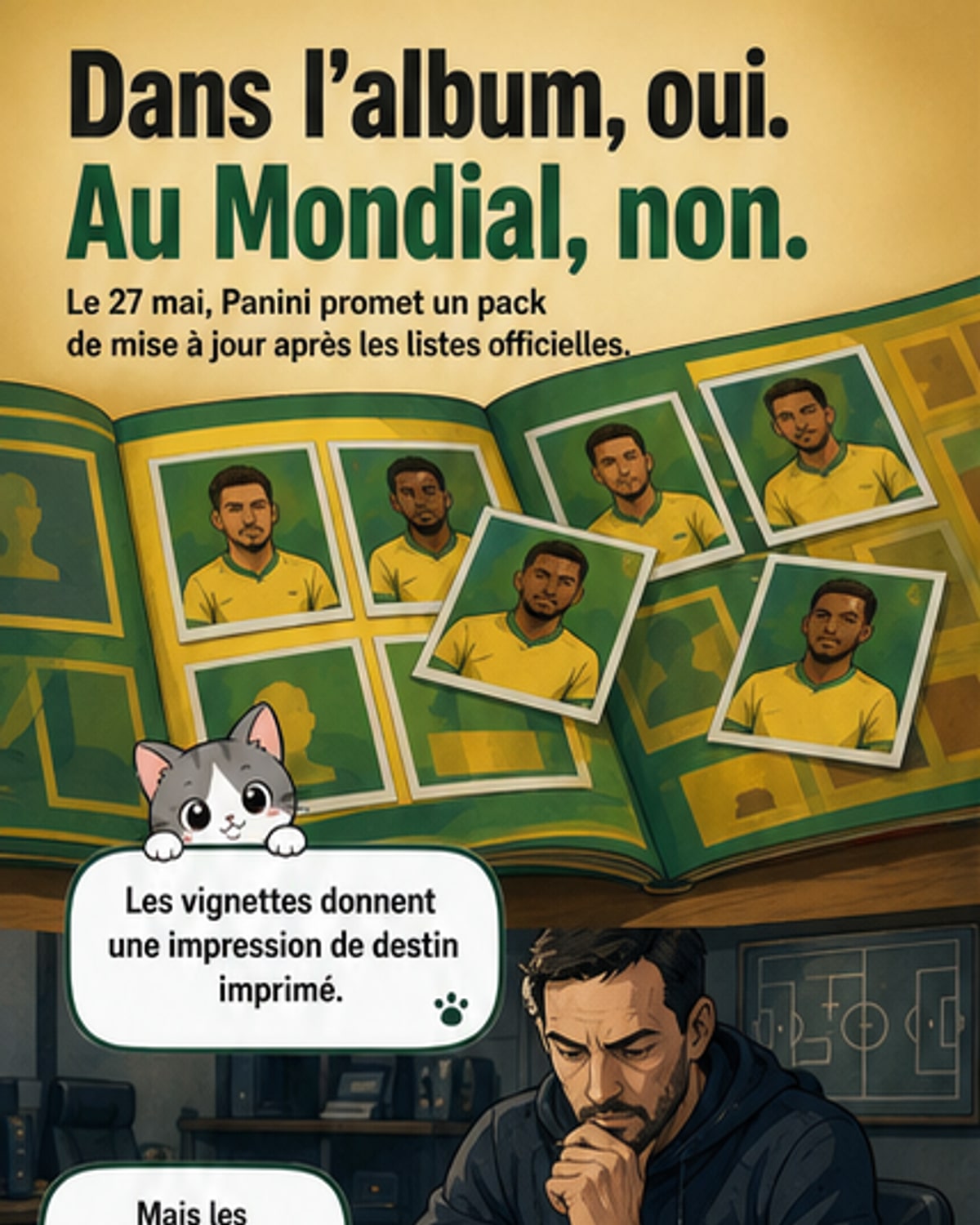 Ces stars ont leur vignette Panini mais pas leur place en Coupe du Monde