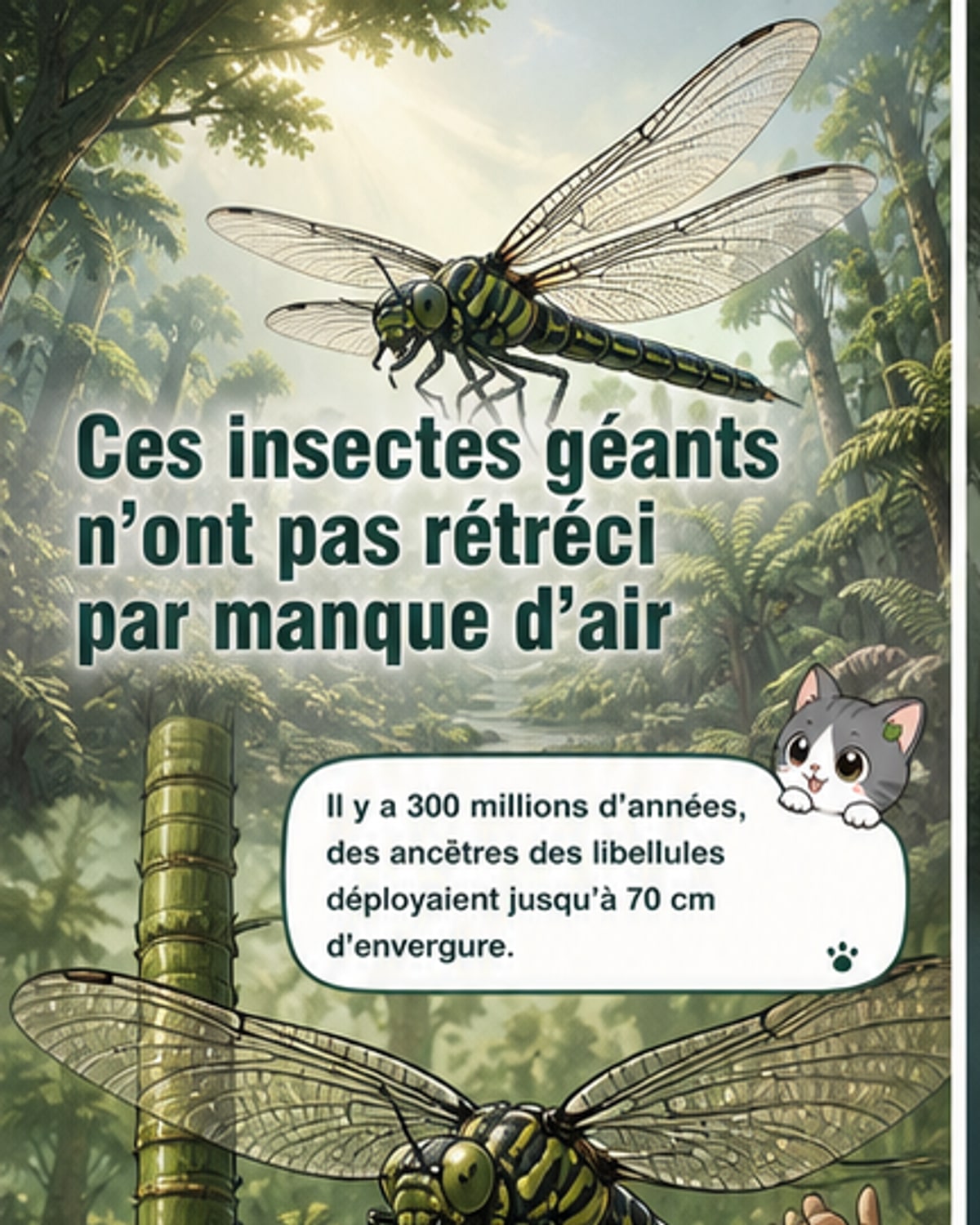 Le vrai coupable de la chute des insectes géants