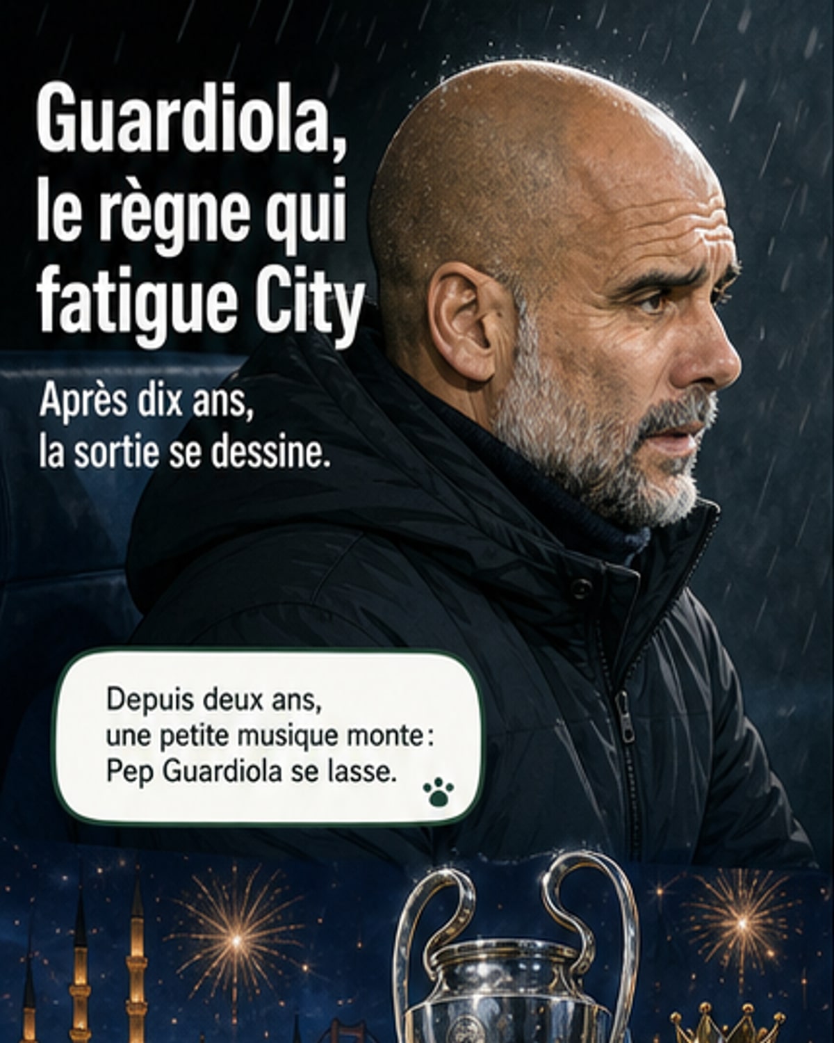 Pep quitte-t-il Manchester ?