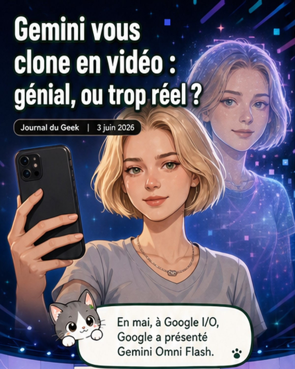 Votre clone débarque sur Gemini