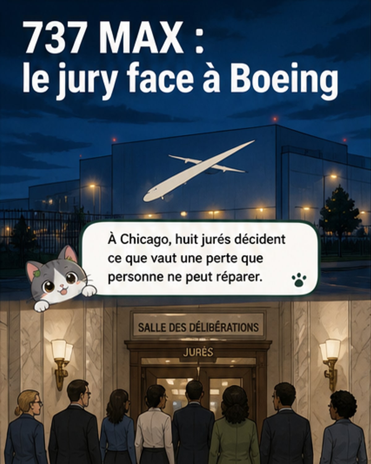 Délibérations dans le procès Boeing