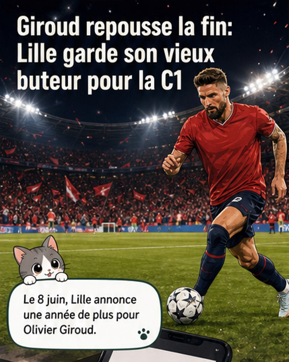 Giroud repousse sa retraite
