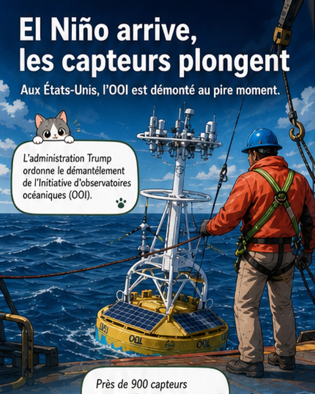 Trump coupe la surveillance océanique
