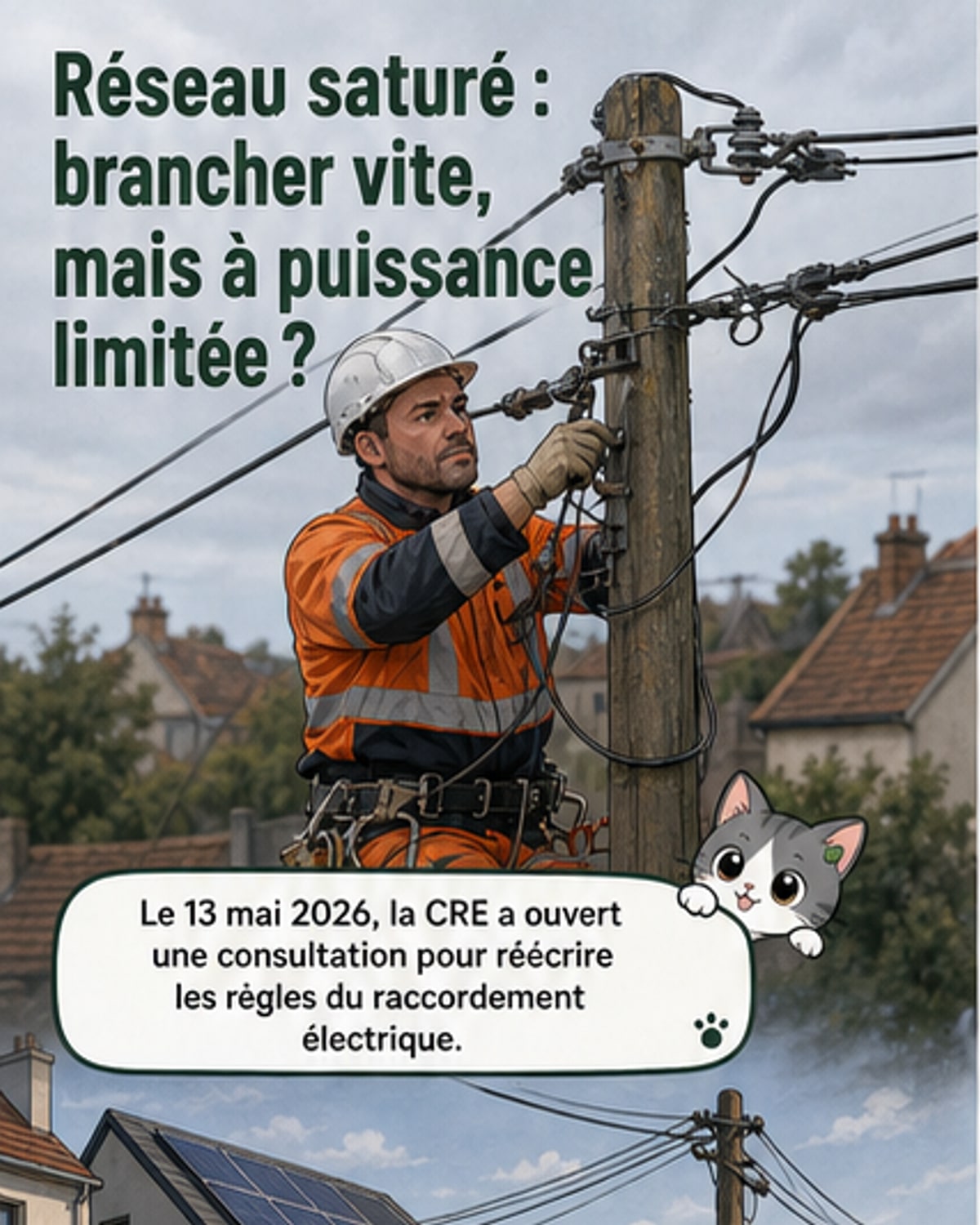 Réseau électrique saturé : une solution flexible ?