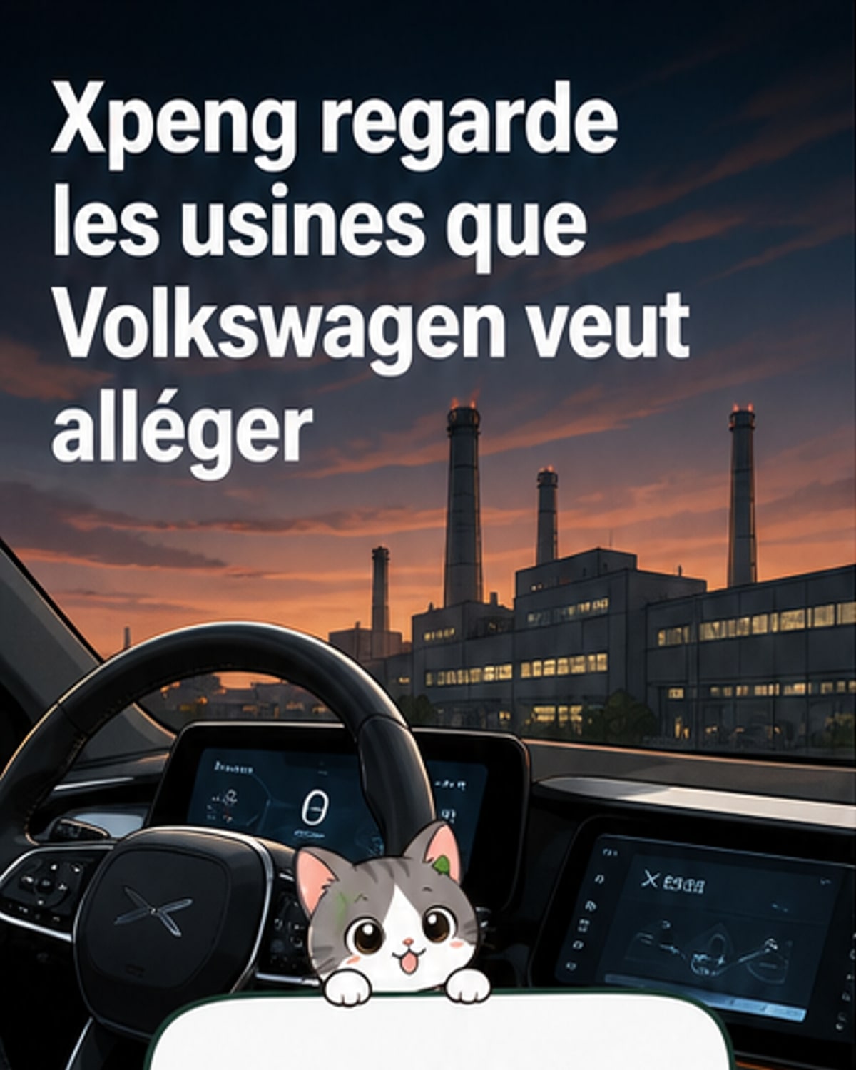Volkswagen vendrait une usine à son partenaire chinois