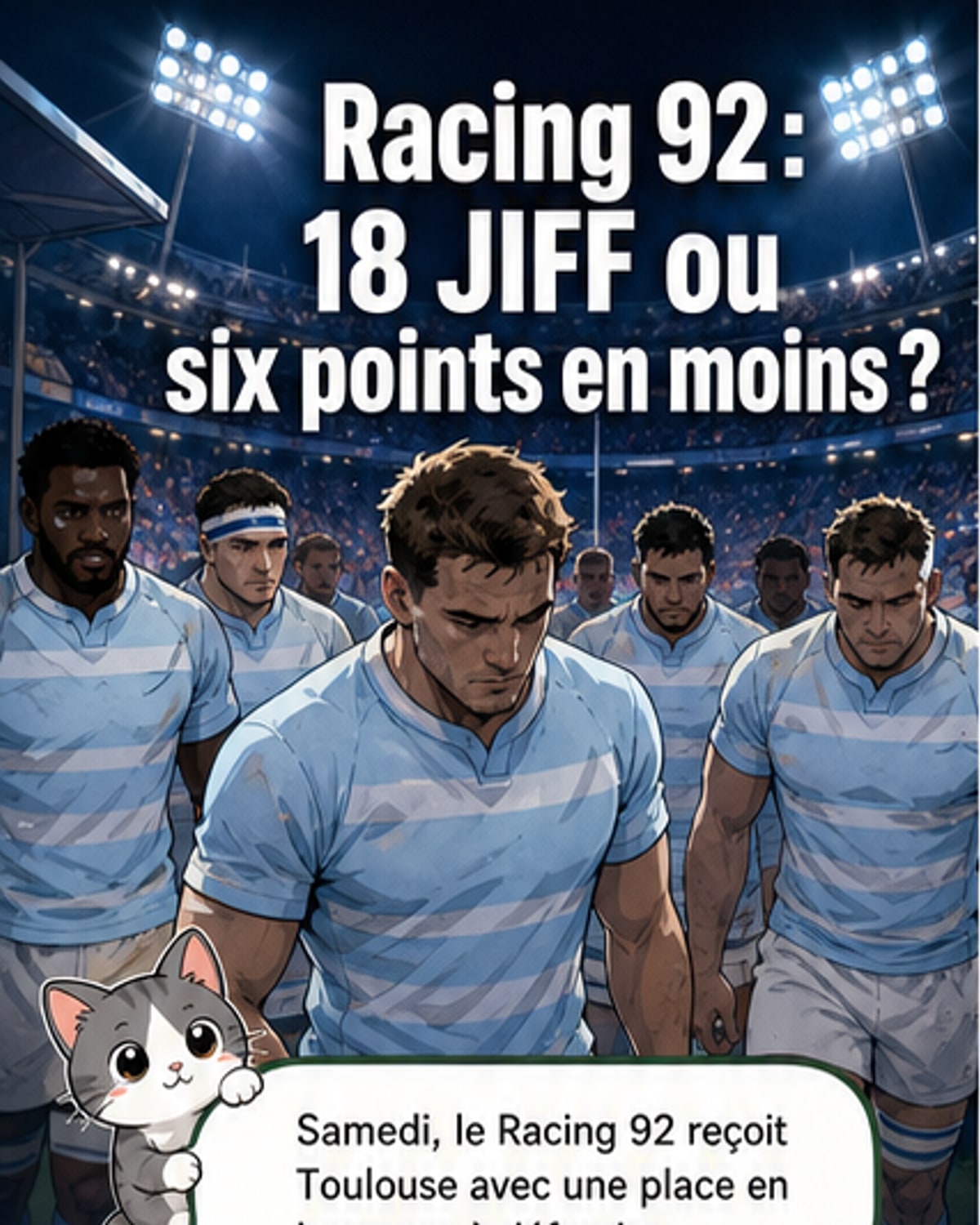 Racing 92 sous menace de -6 points