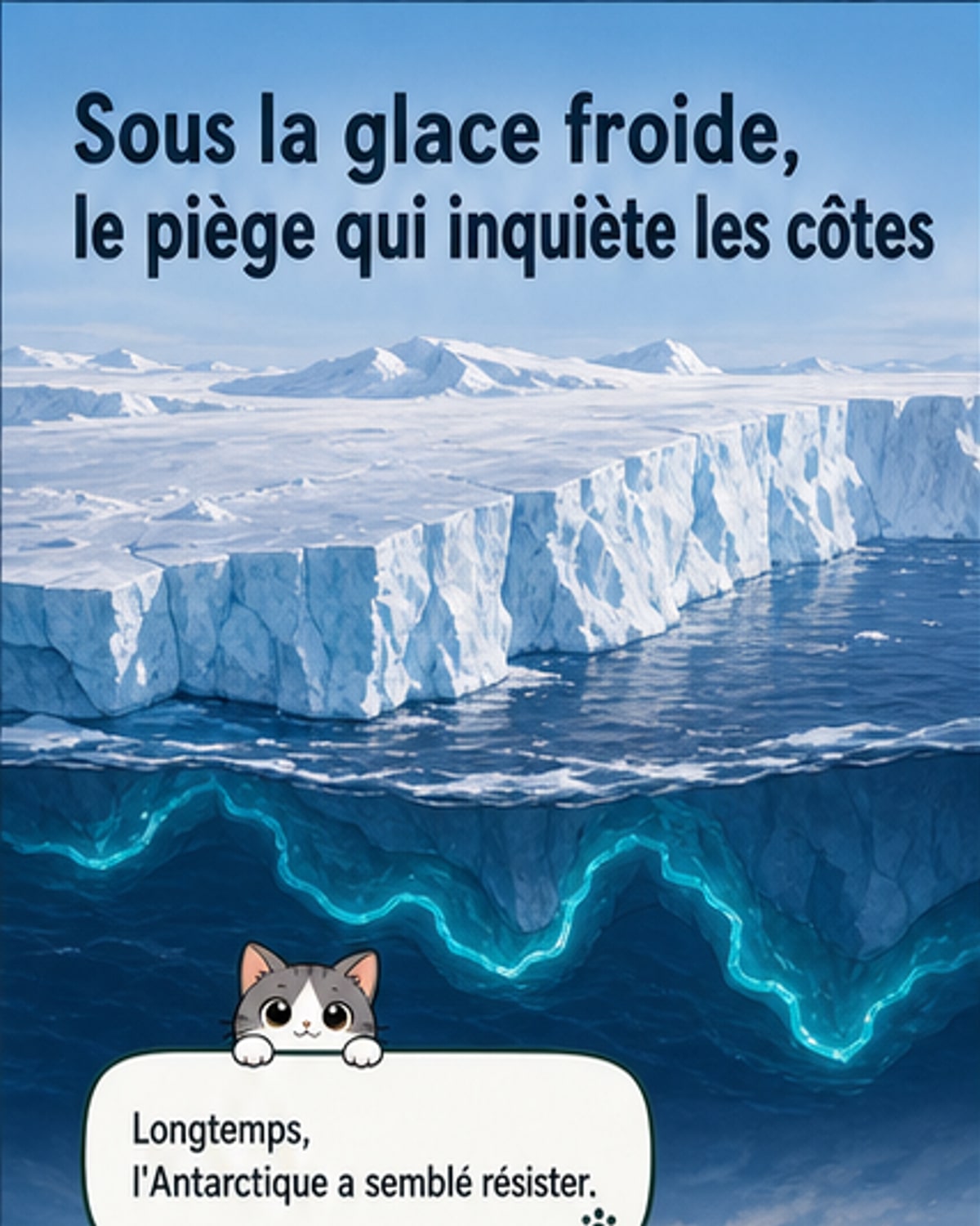 Ce que les chercheurs ont trouvé sous l’Antarctique