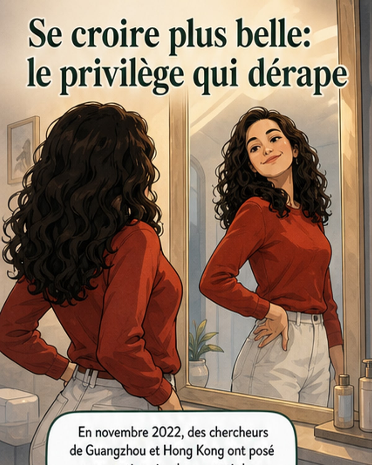 Beauté perçue et égoïsme : un lien confirmé