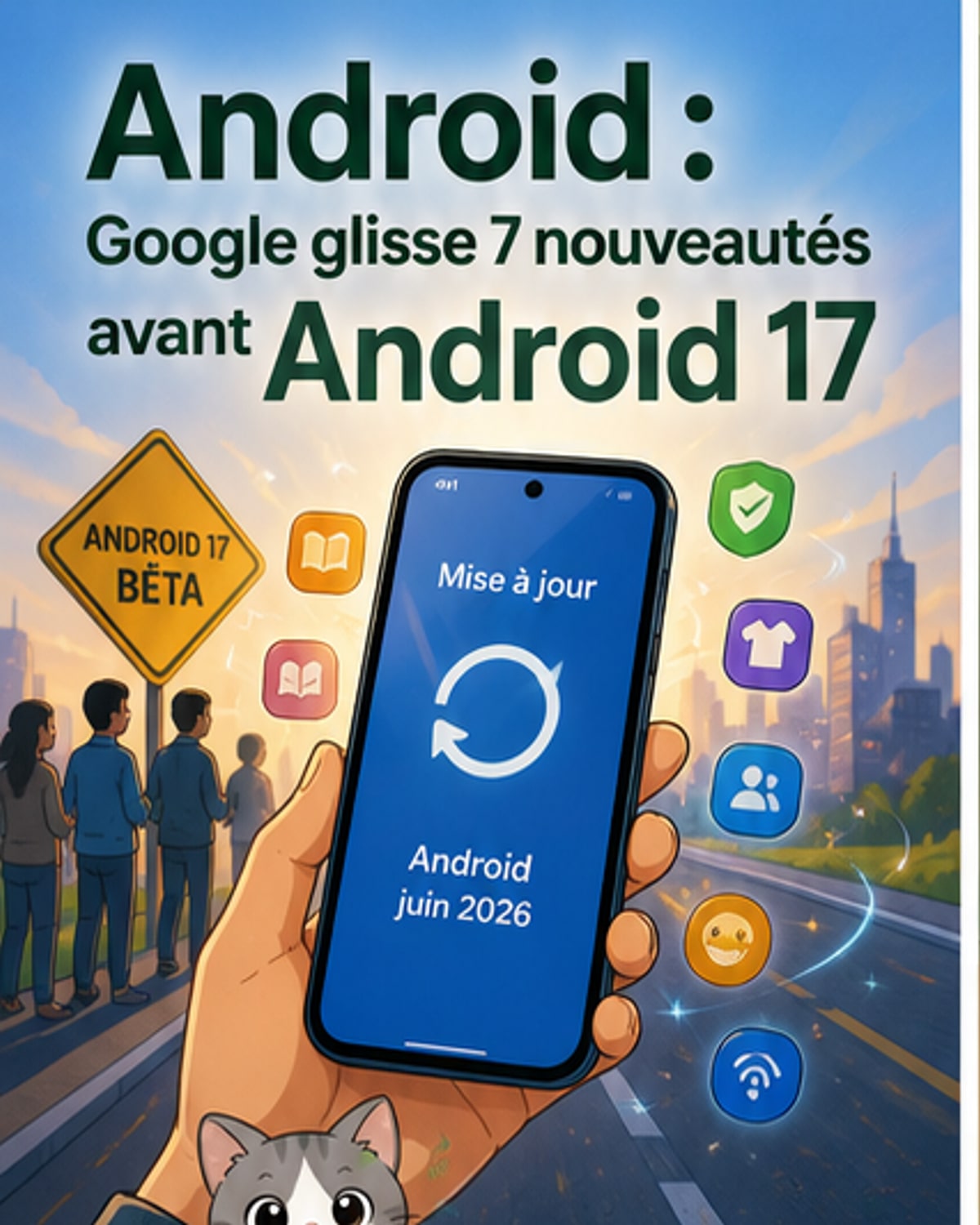 Android mise à jour : 7 nouveautés en juin