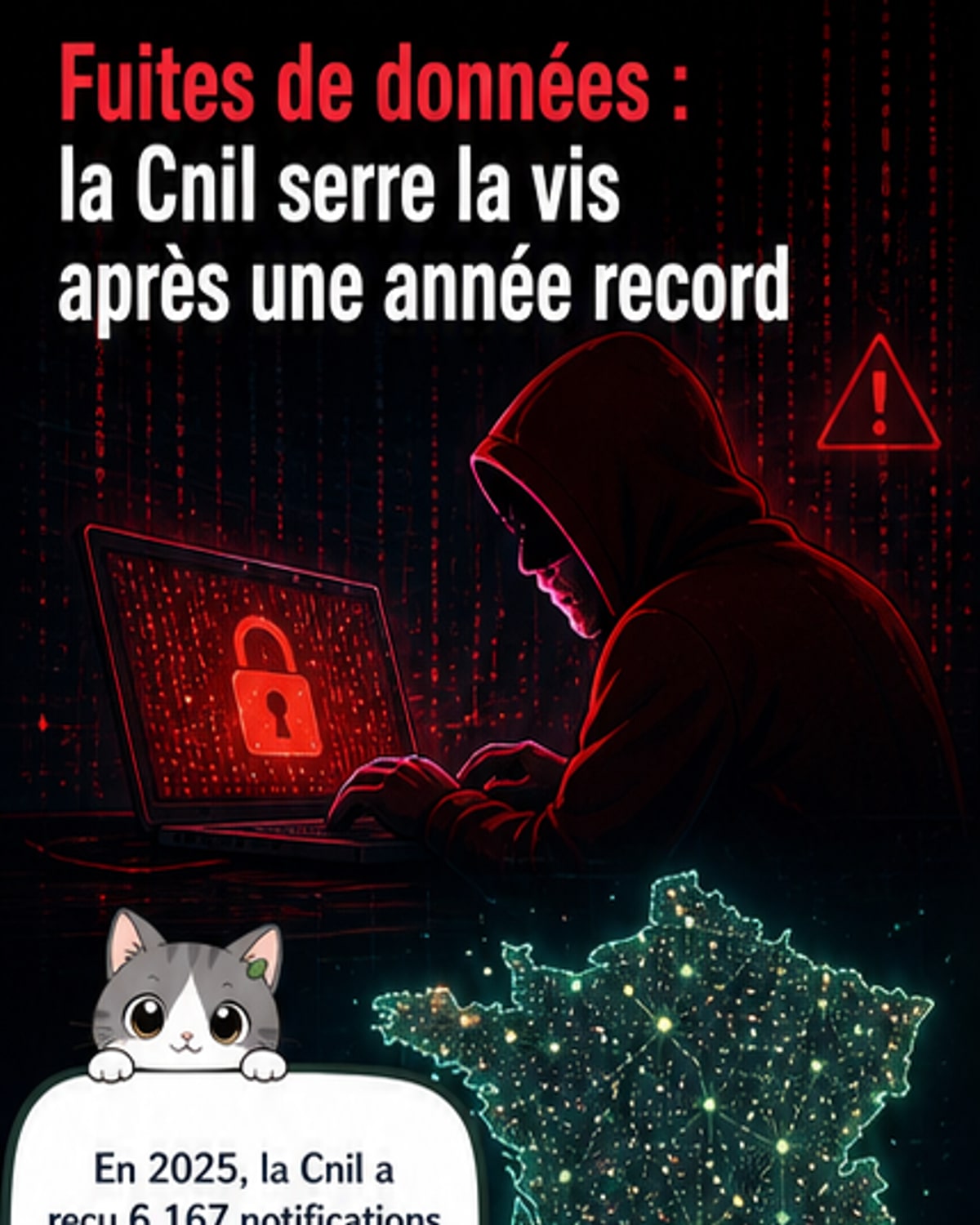 Un pic de fuites de données en 2025