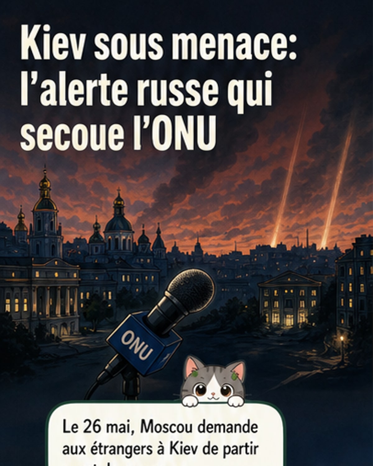 Menaces russes contre les diplomates à Kiev