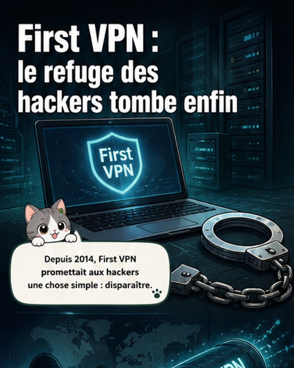 Le VPN des hackers démantelé