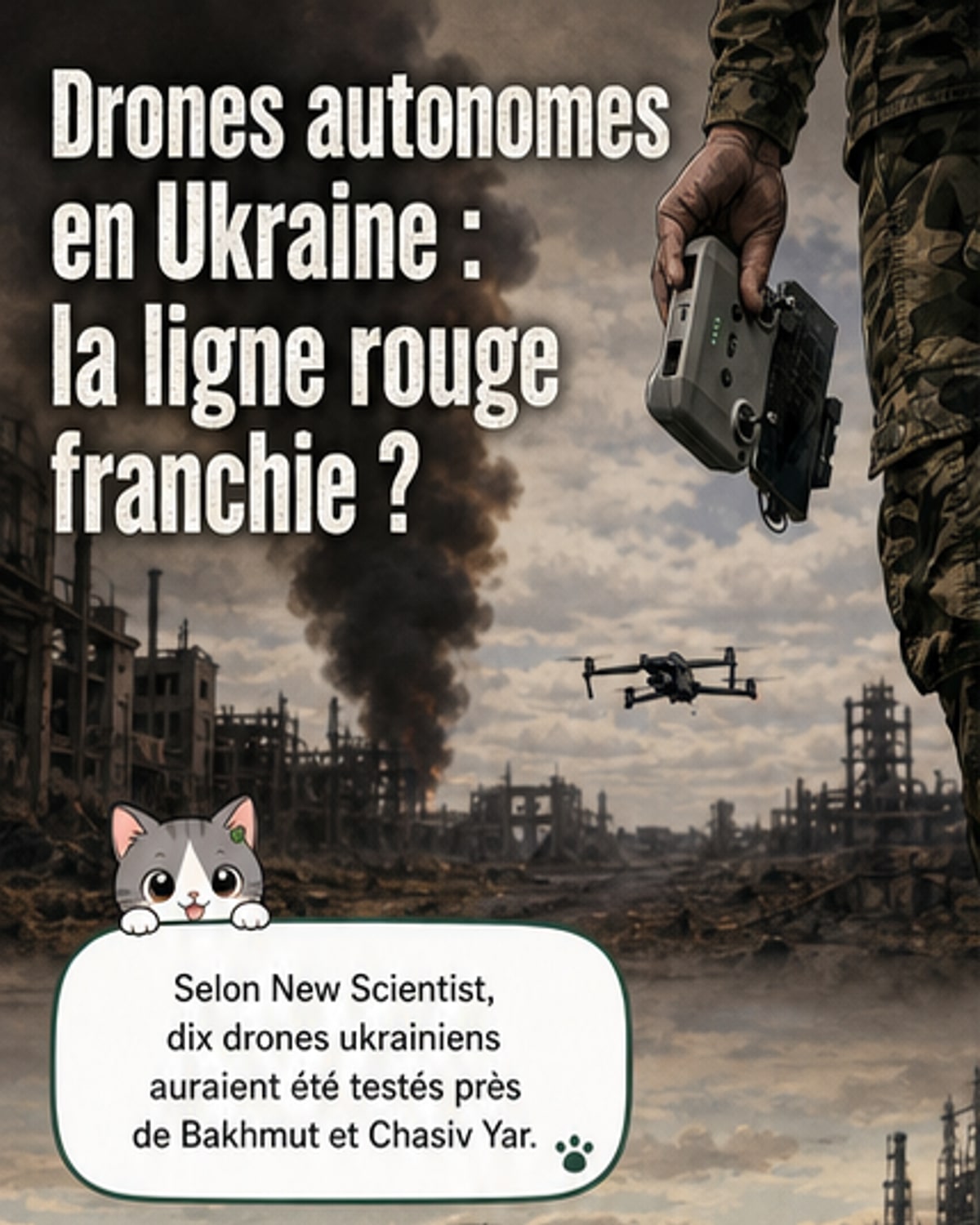 Des drones autonomes ont tué sans ordre humain