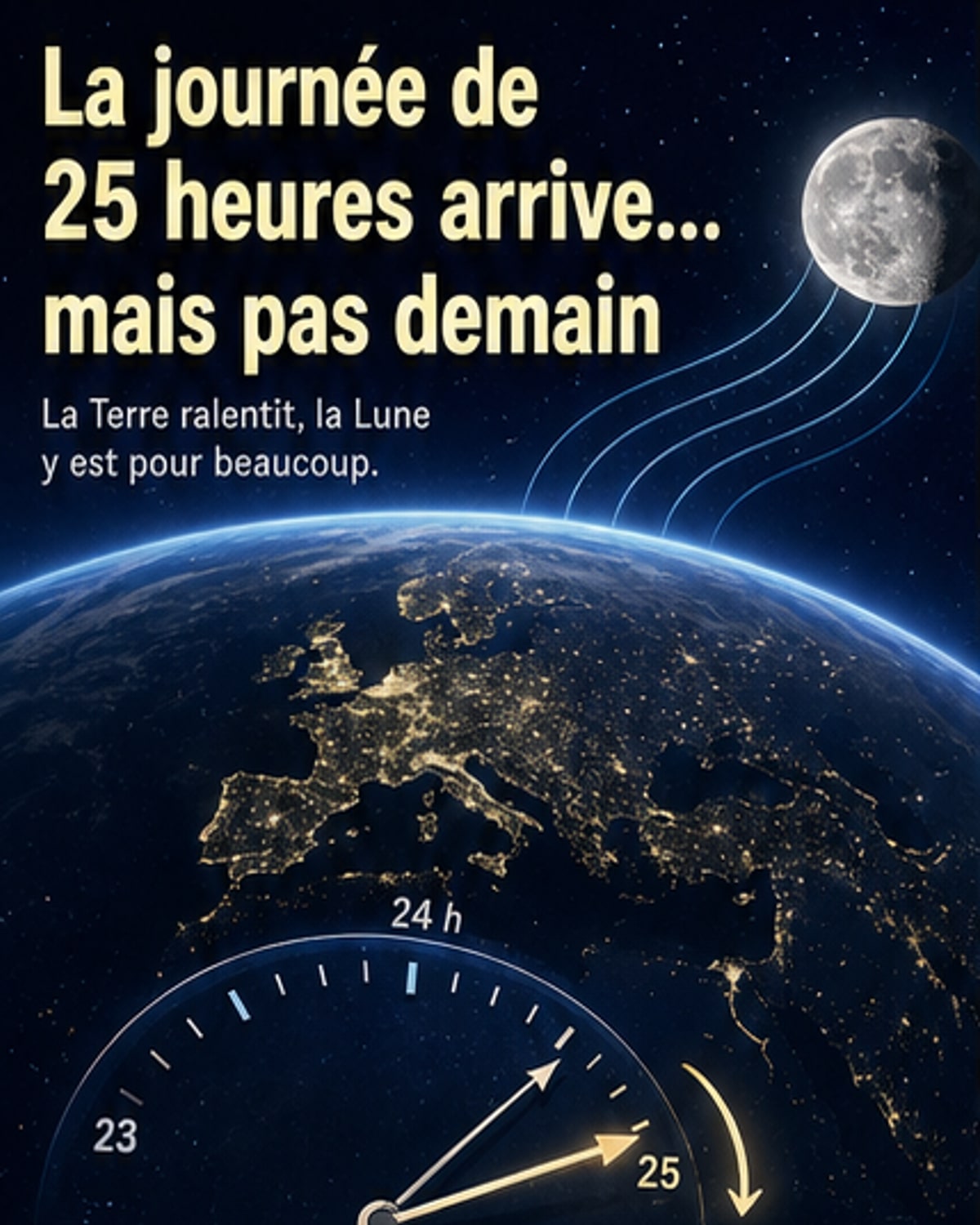Les jours passeront à 25 heures