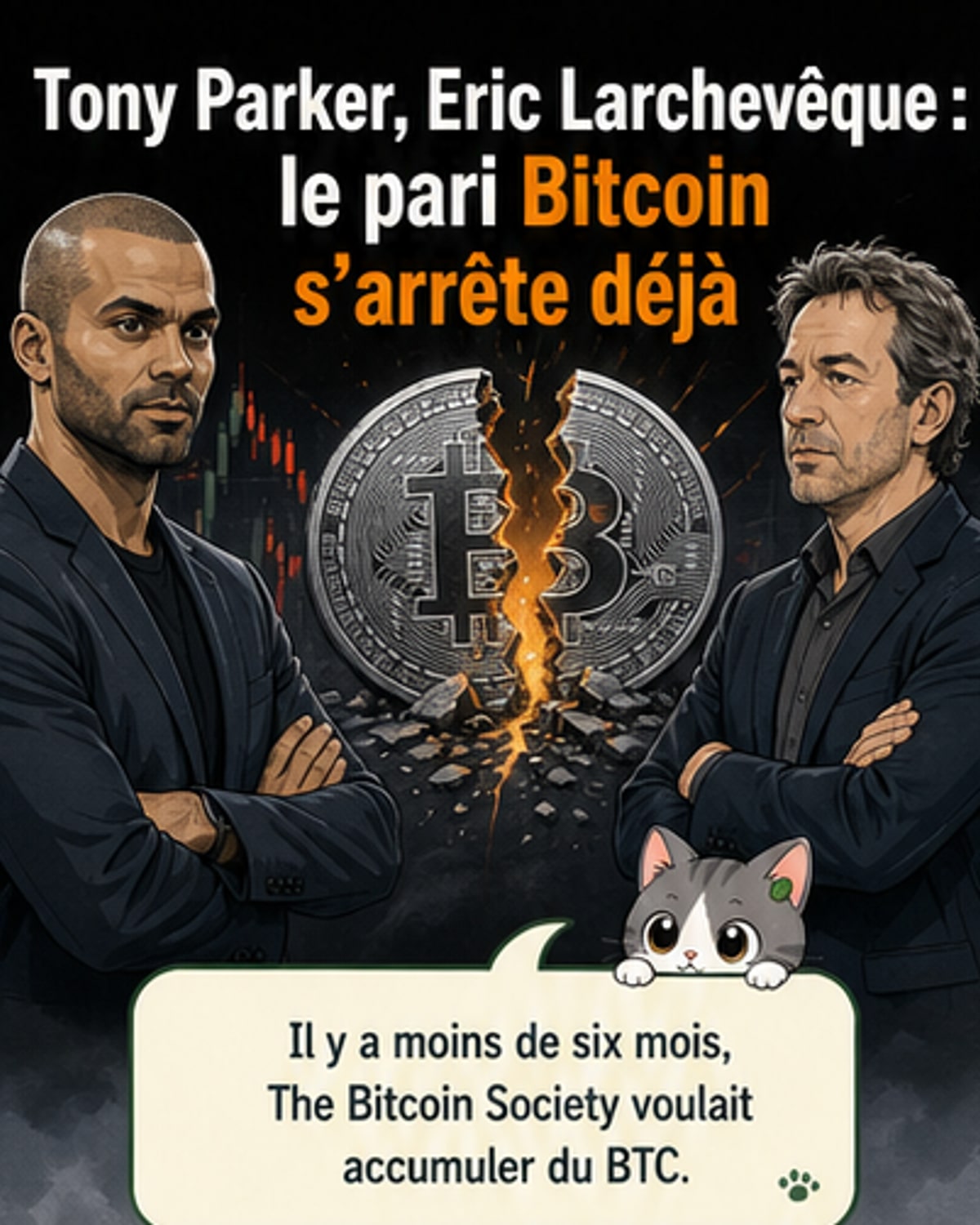 La trésorerie Bitcoin de Tony Parker abandonnée