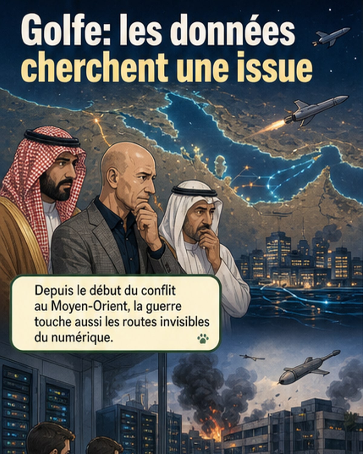Une nouvelle route terrestre pour les données