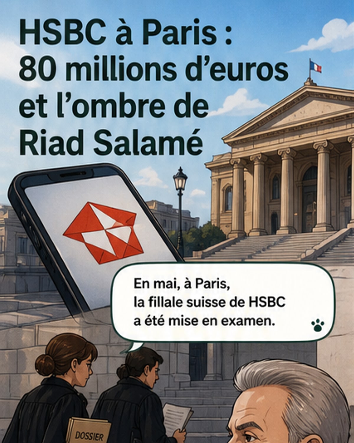 HSBC mis en cause dans un dossier de blanchiment