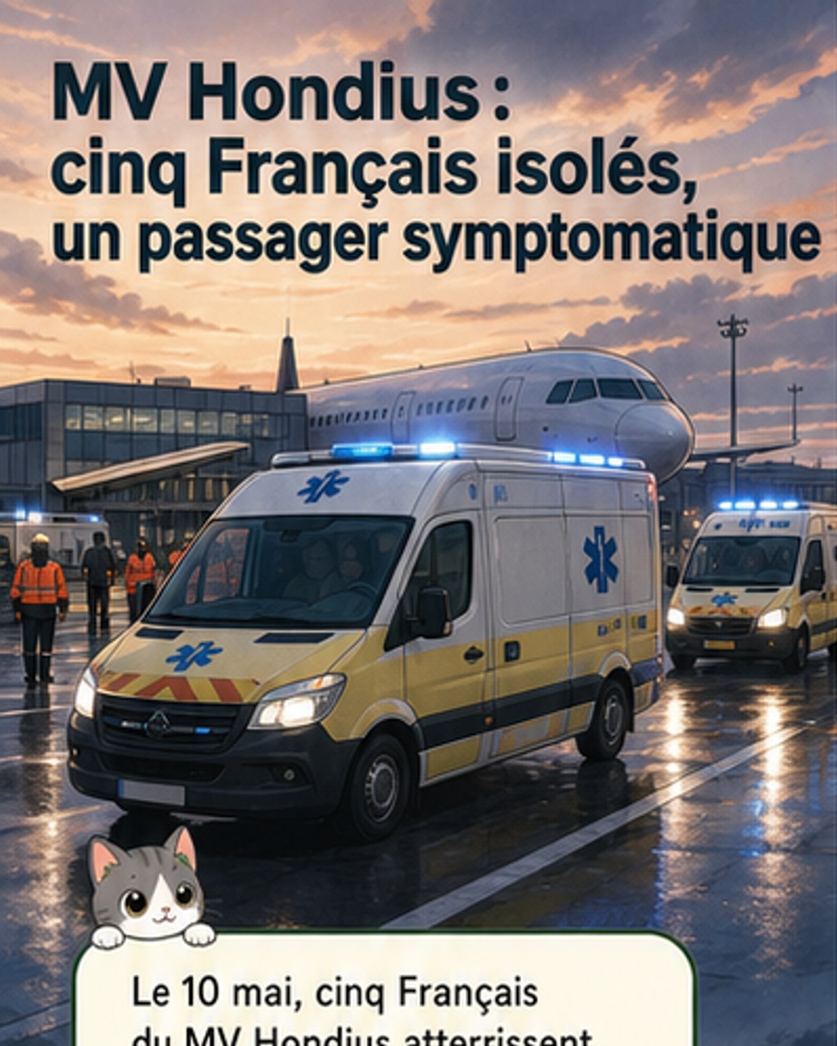 Un Français rapatrié présente des symptômes