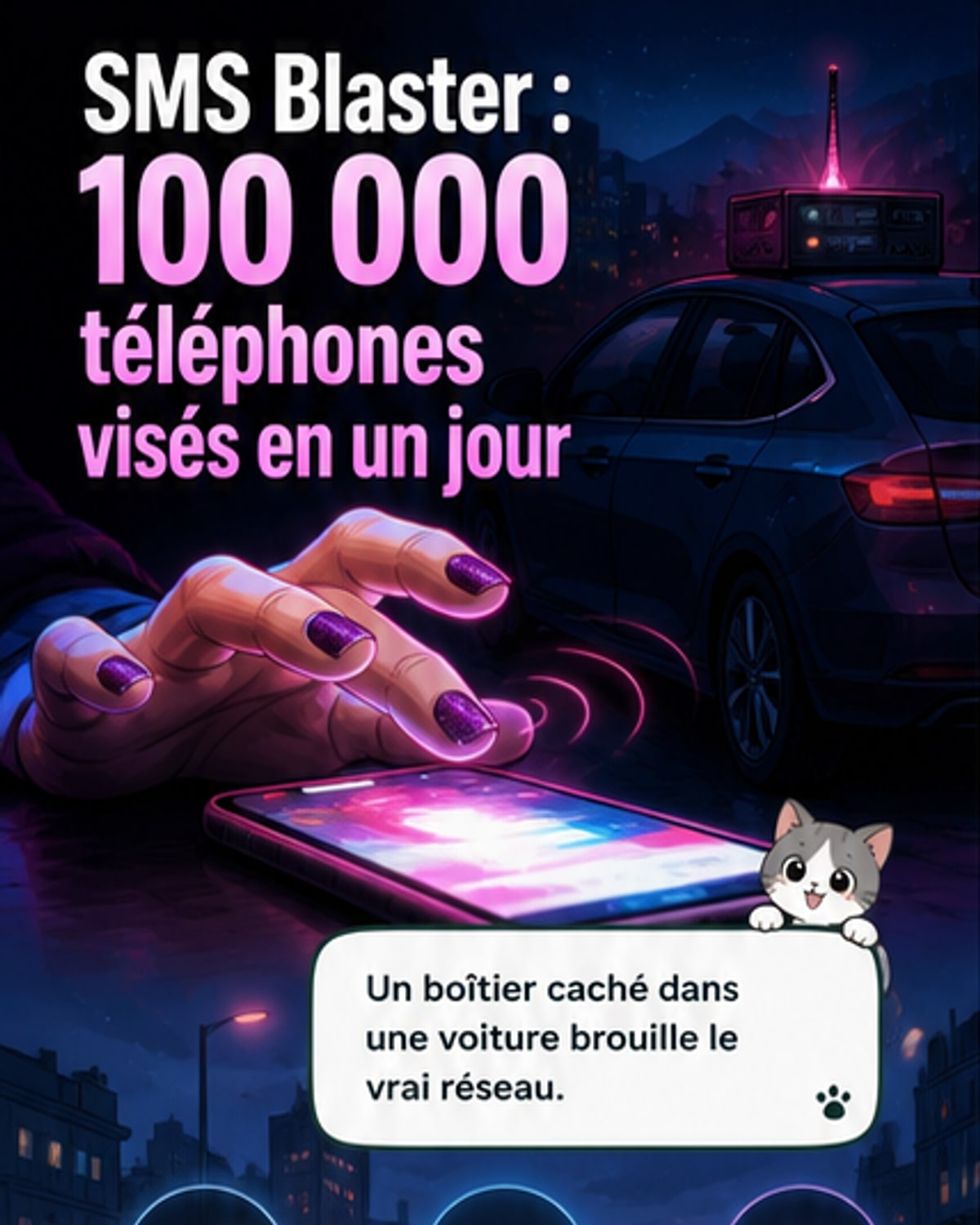 100 000 smartphones ciblés en un jour