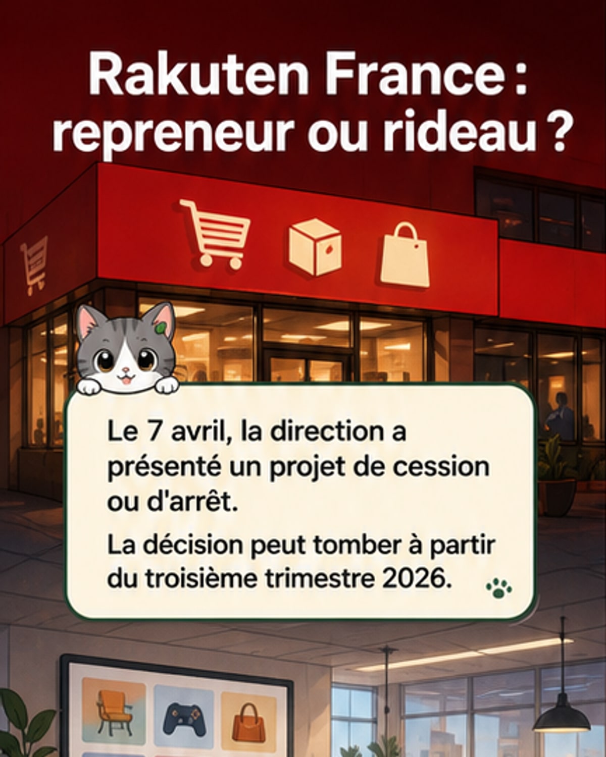 Rakuten France en quête de repreneur