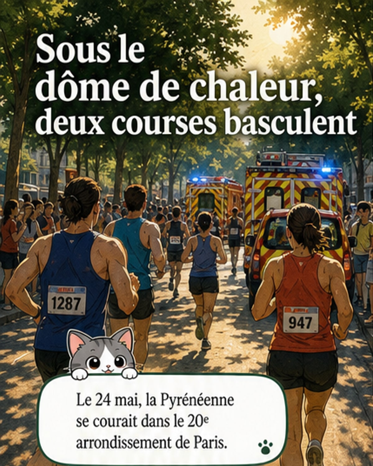 Chaleur extrême : deux courses annulées