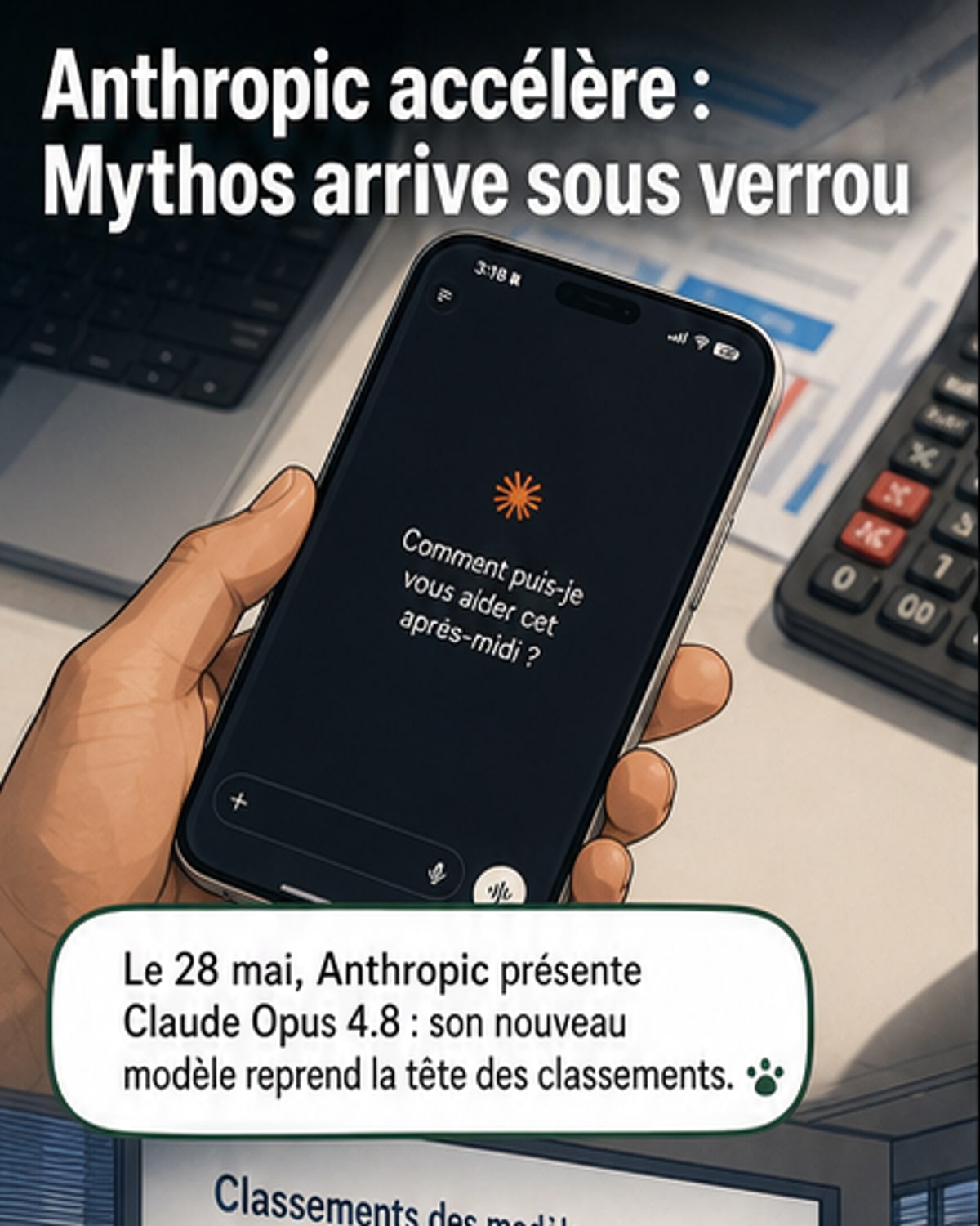Anthropic dépasse OpenAI avec Mythos