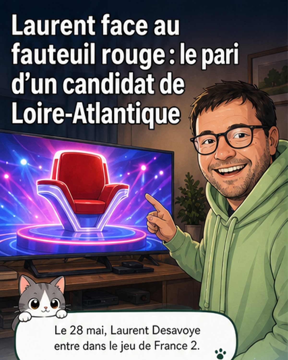 Un habitant de Loire-Atlantique en jeu face au recordman