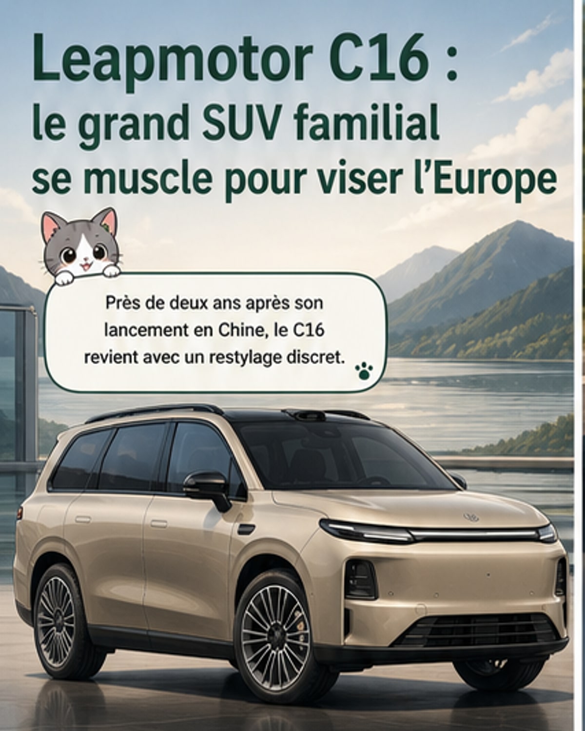 Leapmotor relance son SUV C16