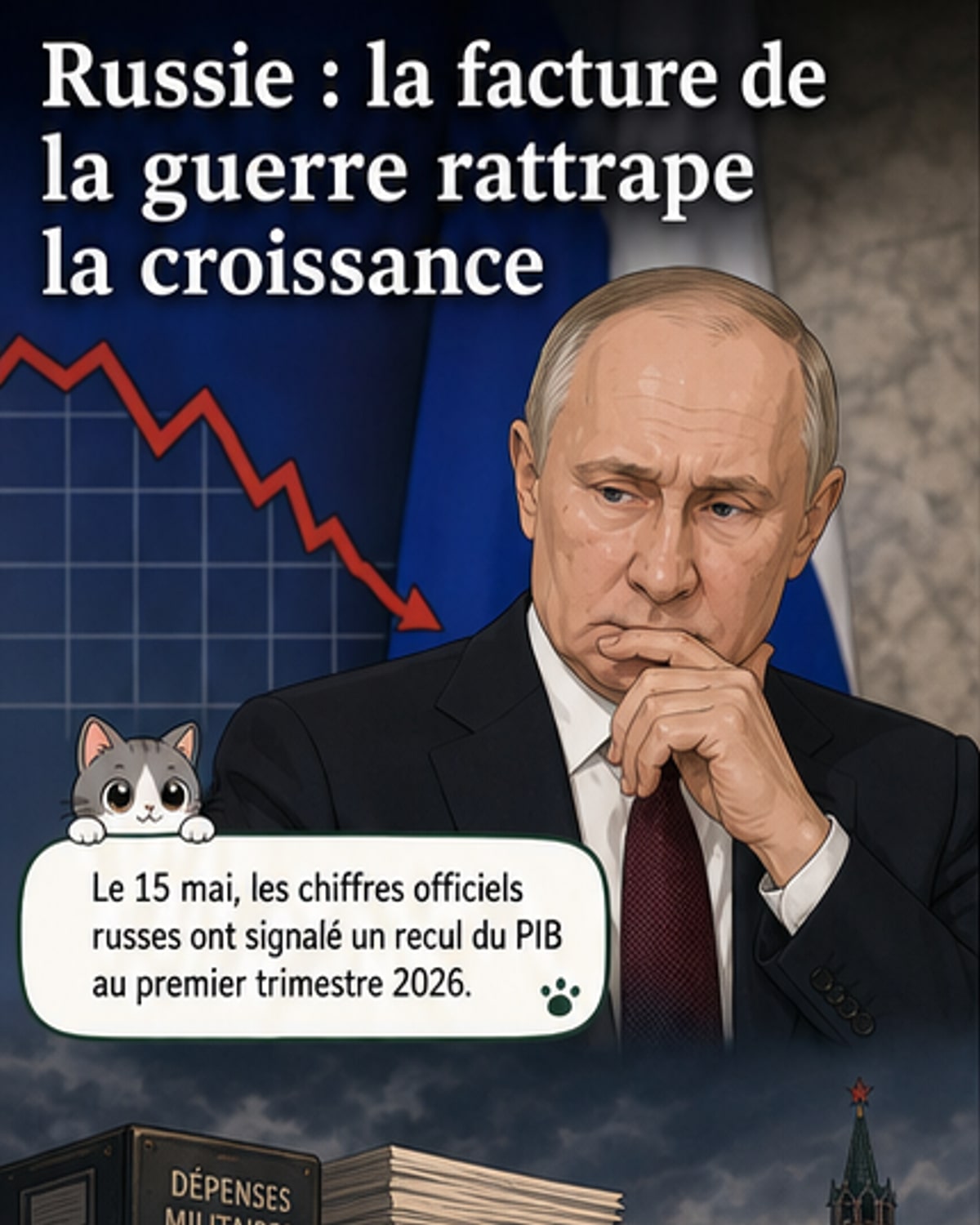 La Russie en récession après trois ans