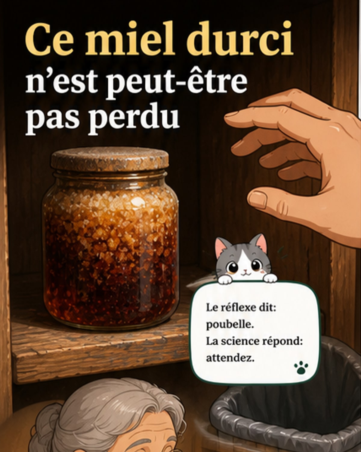 Le miel ne périmé jamais