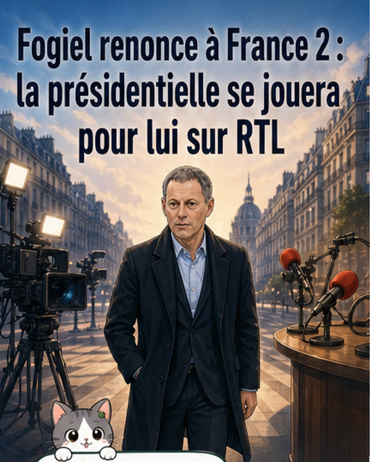 Fogiel renonce à l'émission politique