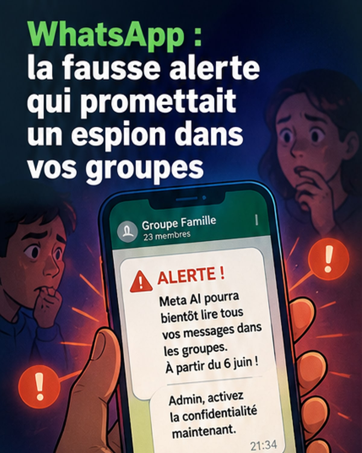 L'IA de Meta ne lit pas vos messages WhatsApp